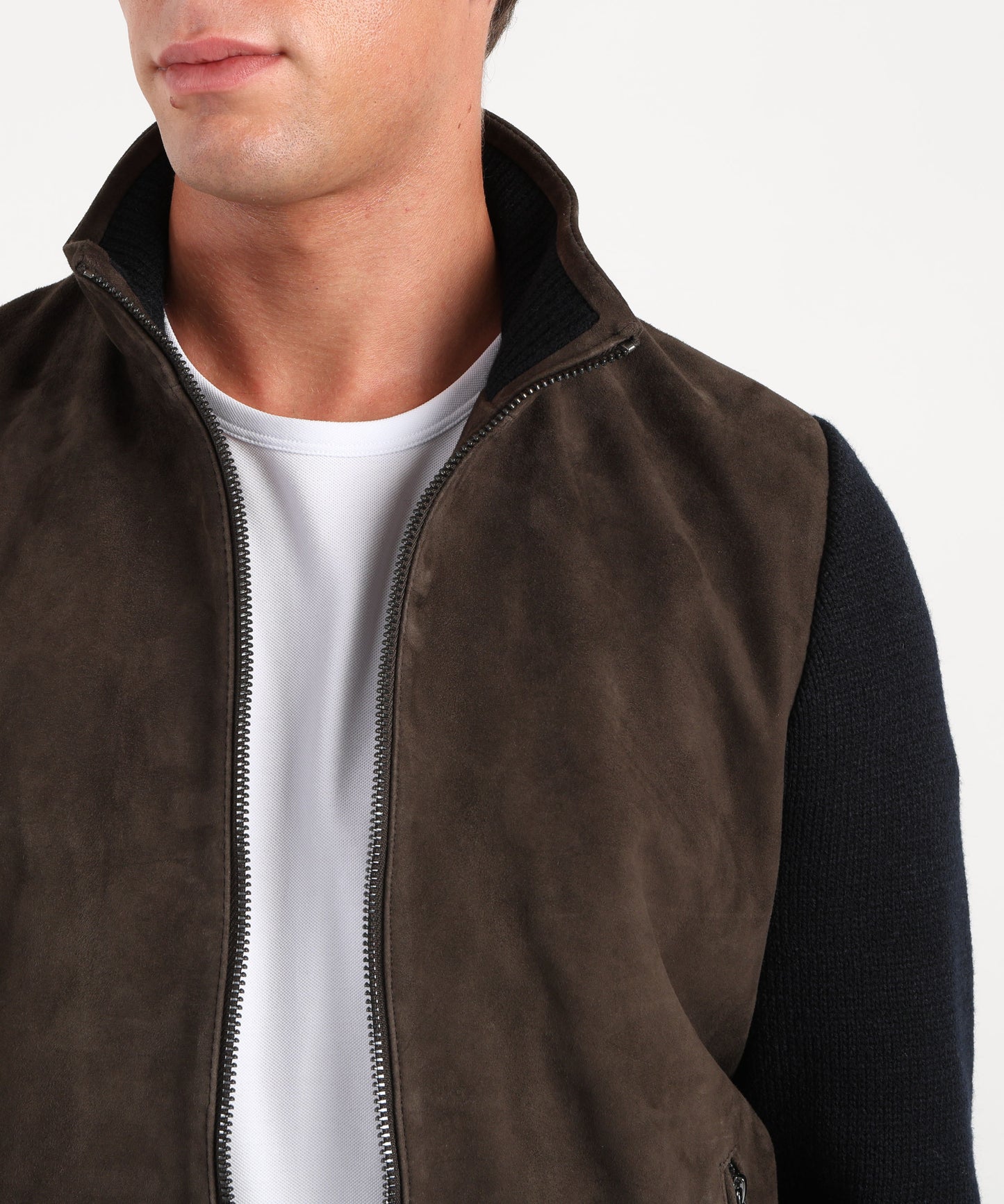 THE JACK LEATHERS Giubbino doppio tessuto