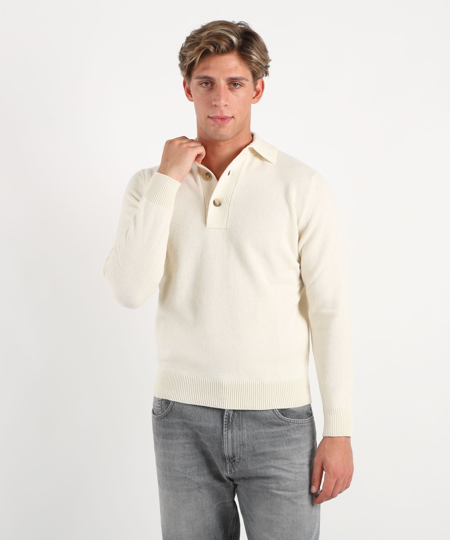 FILIPPO DE LAURENTIIS Polo tre bottoni