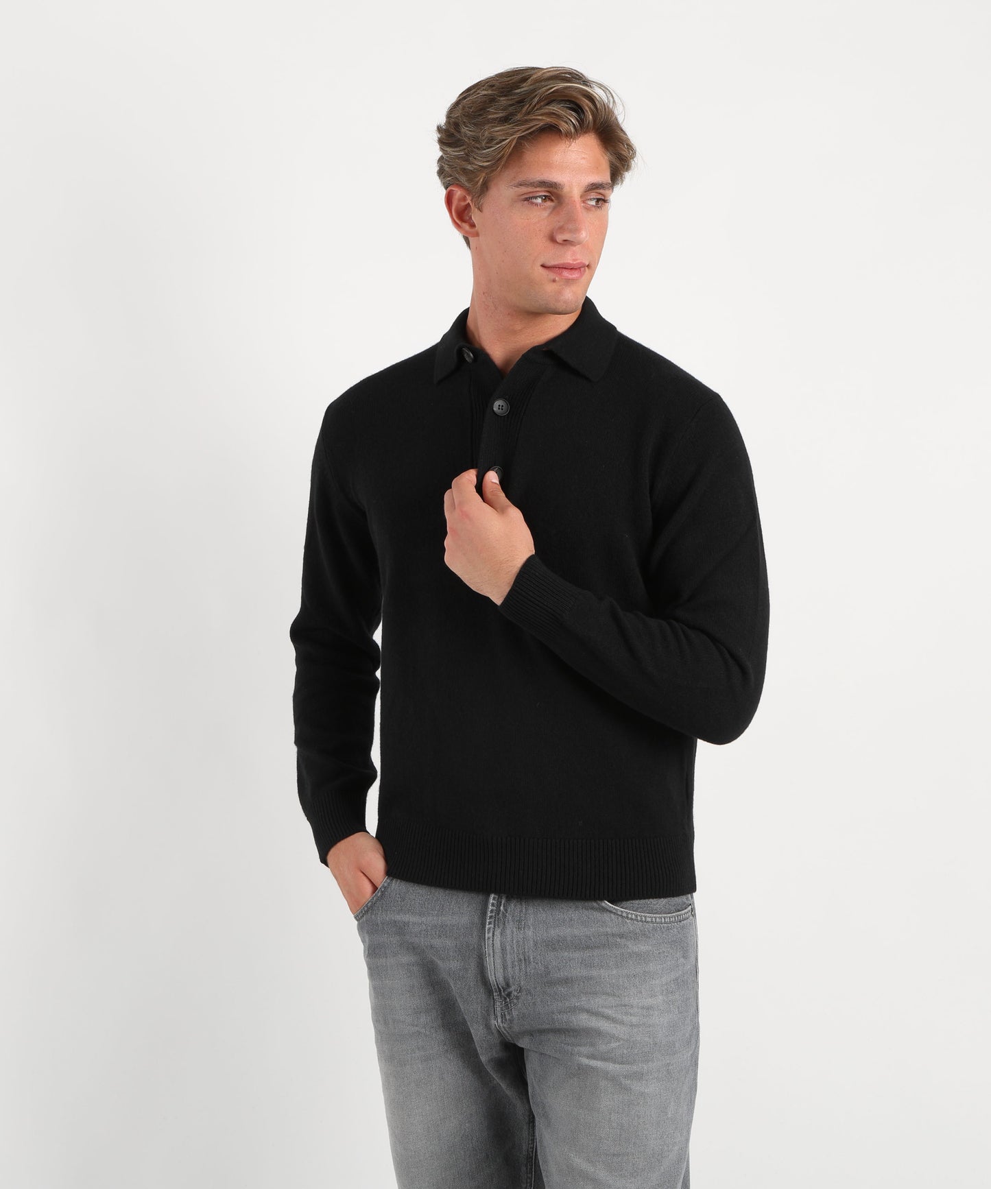 FILIPPO DE LAURENTIIS Polo tre bottoni