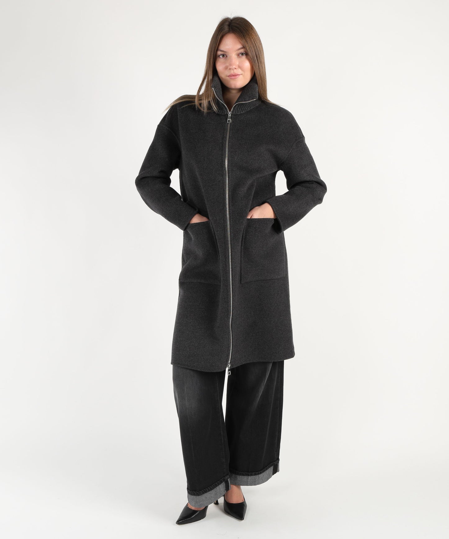 HELMUR Cappotto con zip