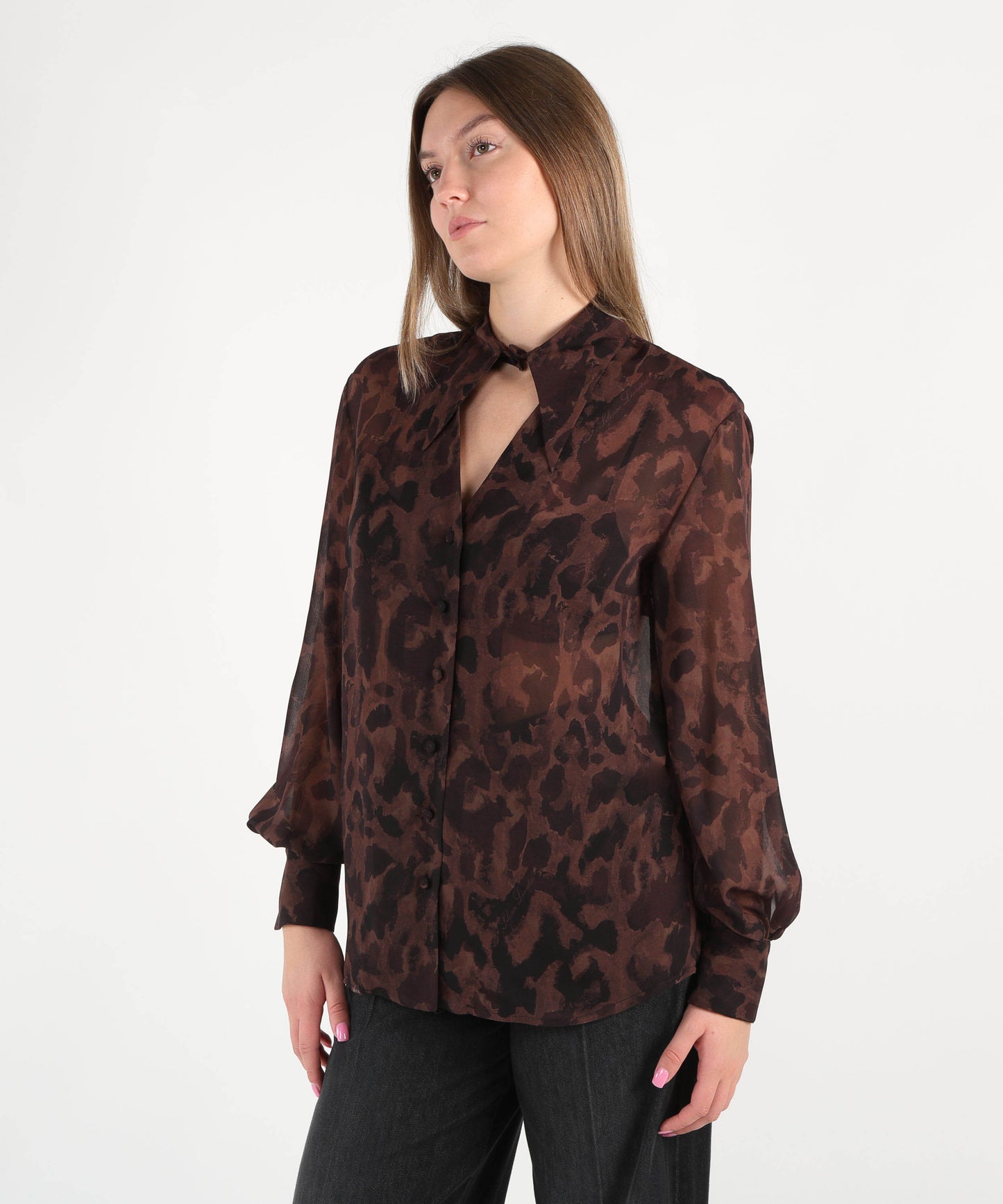 SILENCE LIMITED Camicia leopard