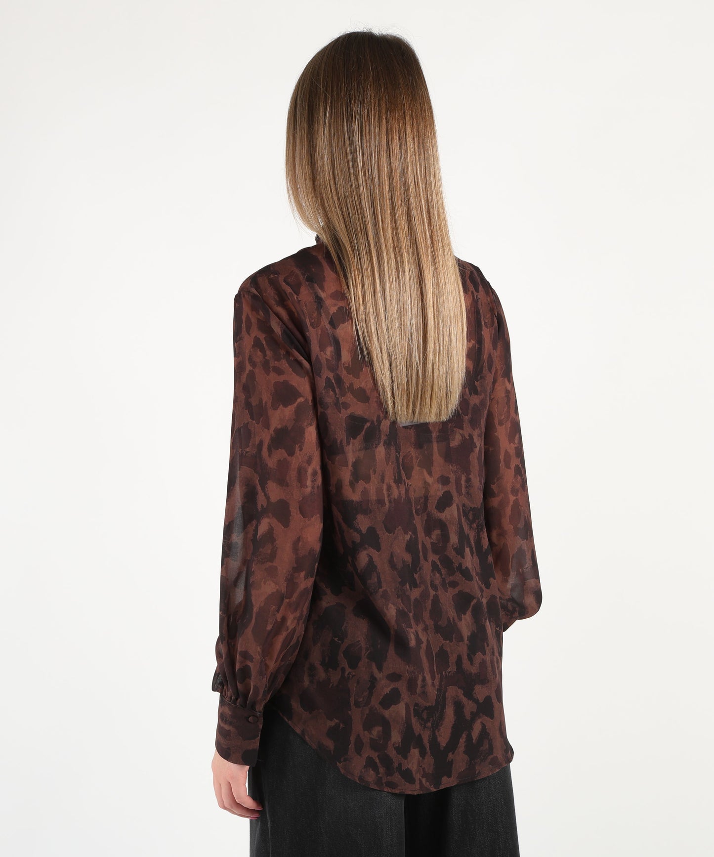 SILENCE LIMITED Camicia leopard