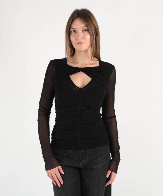 MEIMEI Maglia in tessuto doppiato