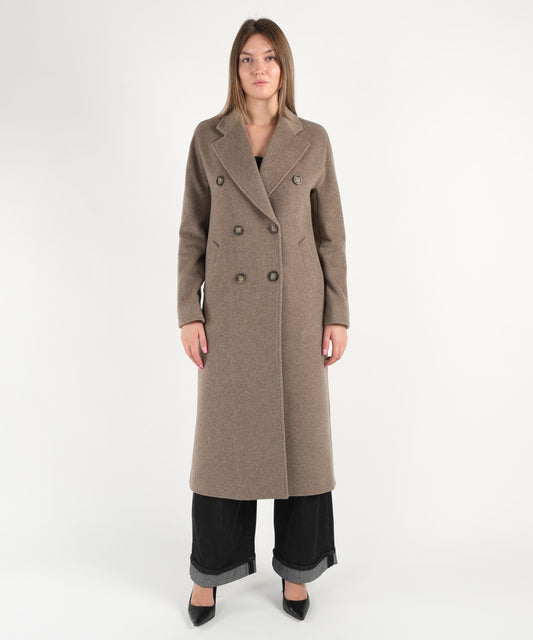 MARINO Cappotto lungo doppiopetto