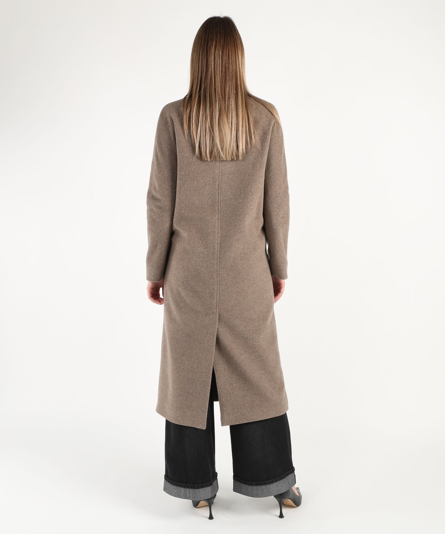 MARINO Cappotto lungo doppiopetto