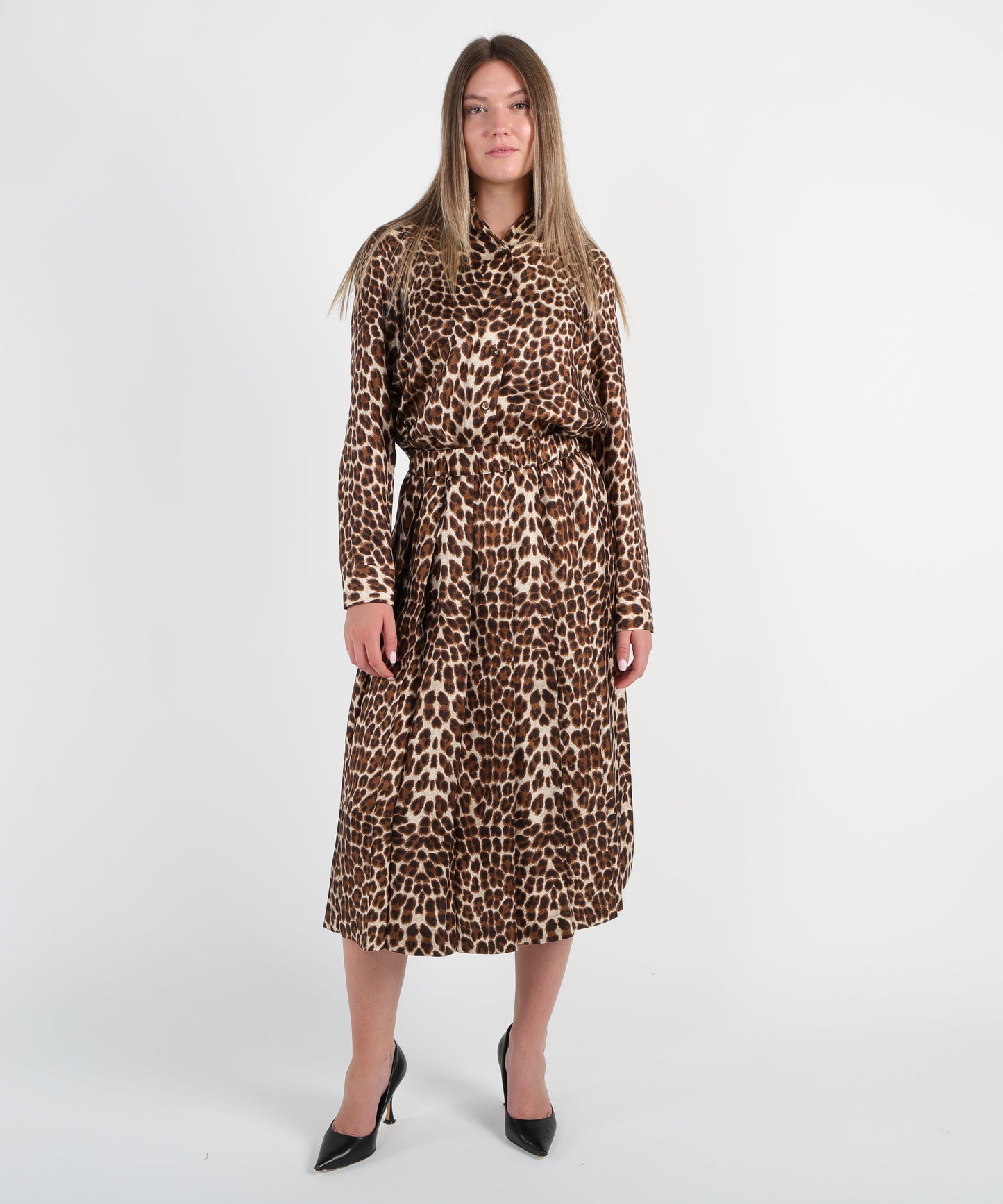 P.A.R.O.S.H. camicia leopardata