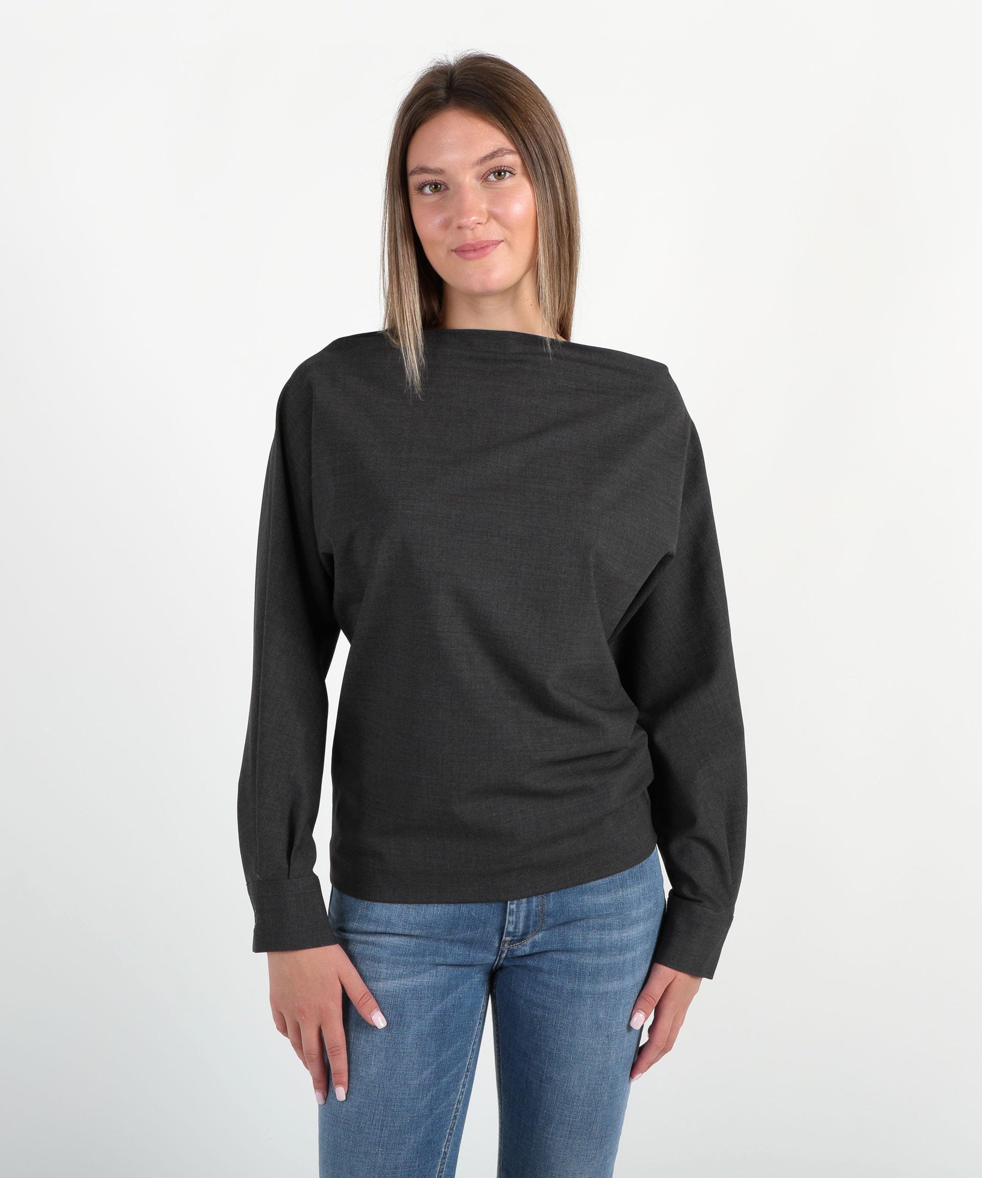 P.A.R.O.S.H. Blusa scollo a barca