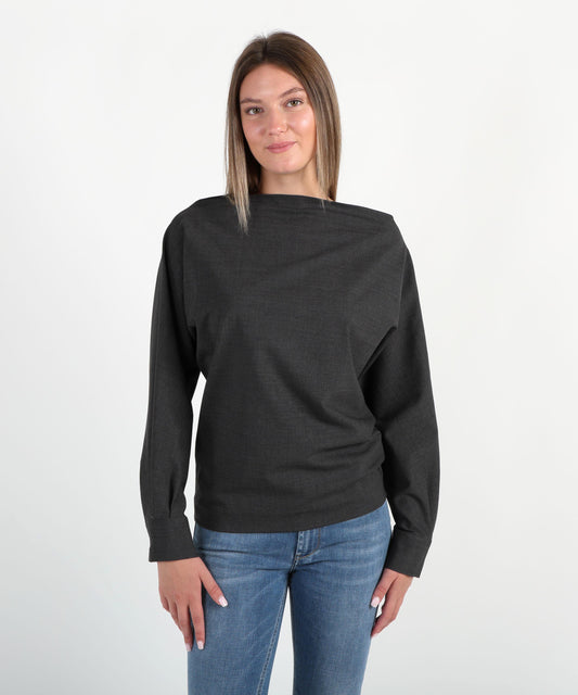 P.A.R.O.S.H. Blusa scollo a barca