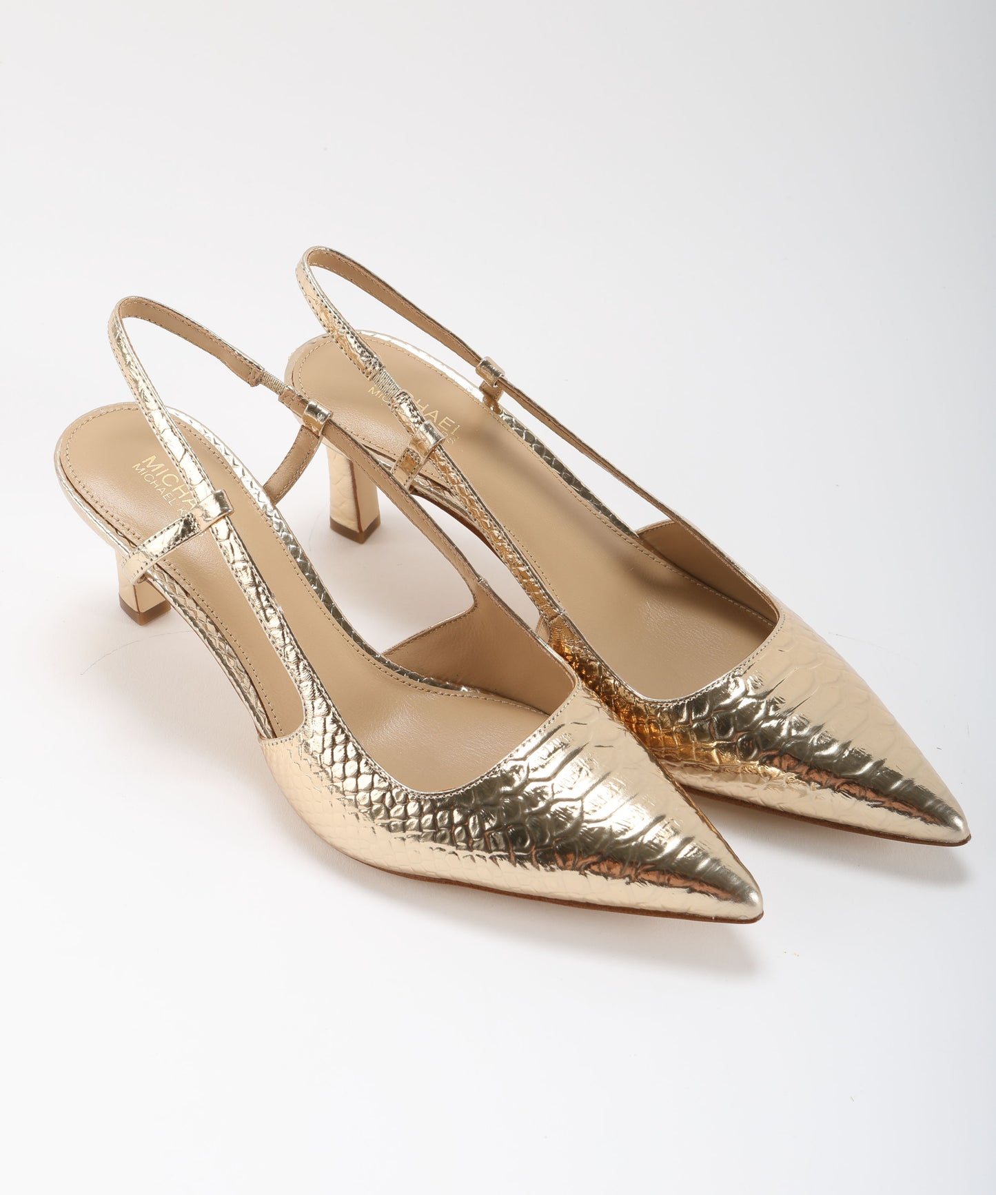 MICHAEL KORS Slingback pitonati Alora