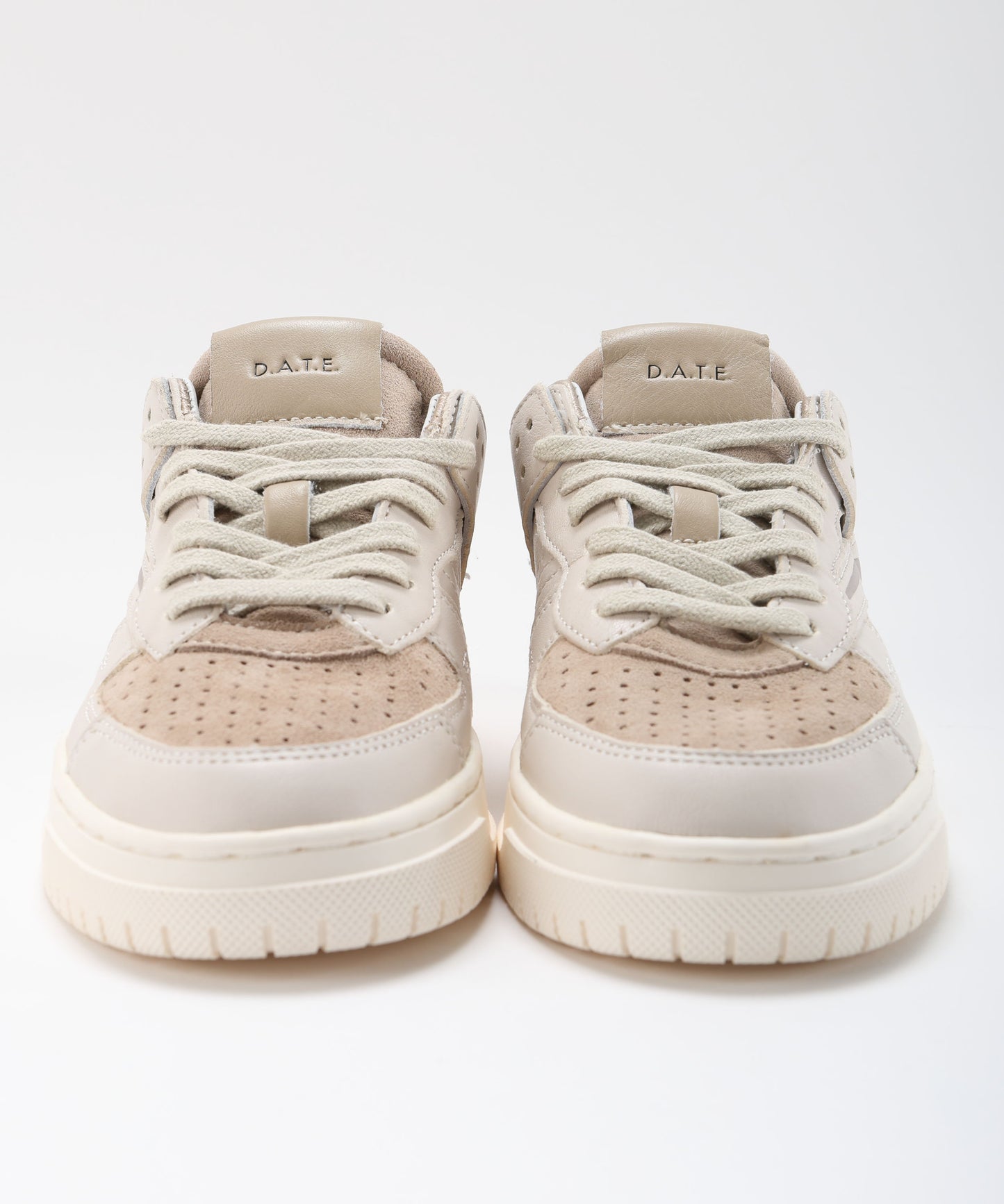 D.A.T.E. Sneaker Torneo Shiny Ivory W10F