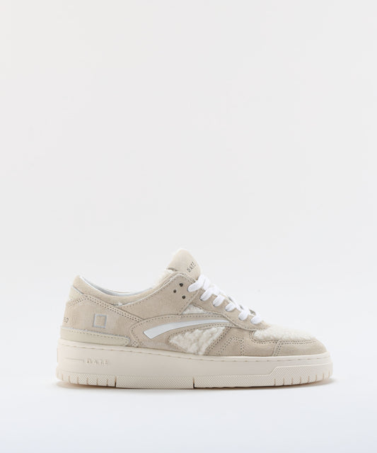 D.A.T.E. Sneaker da donna D.A.T.E. Torneo Teddy in suede