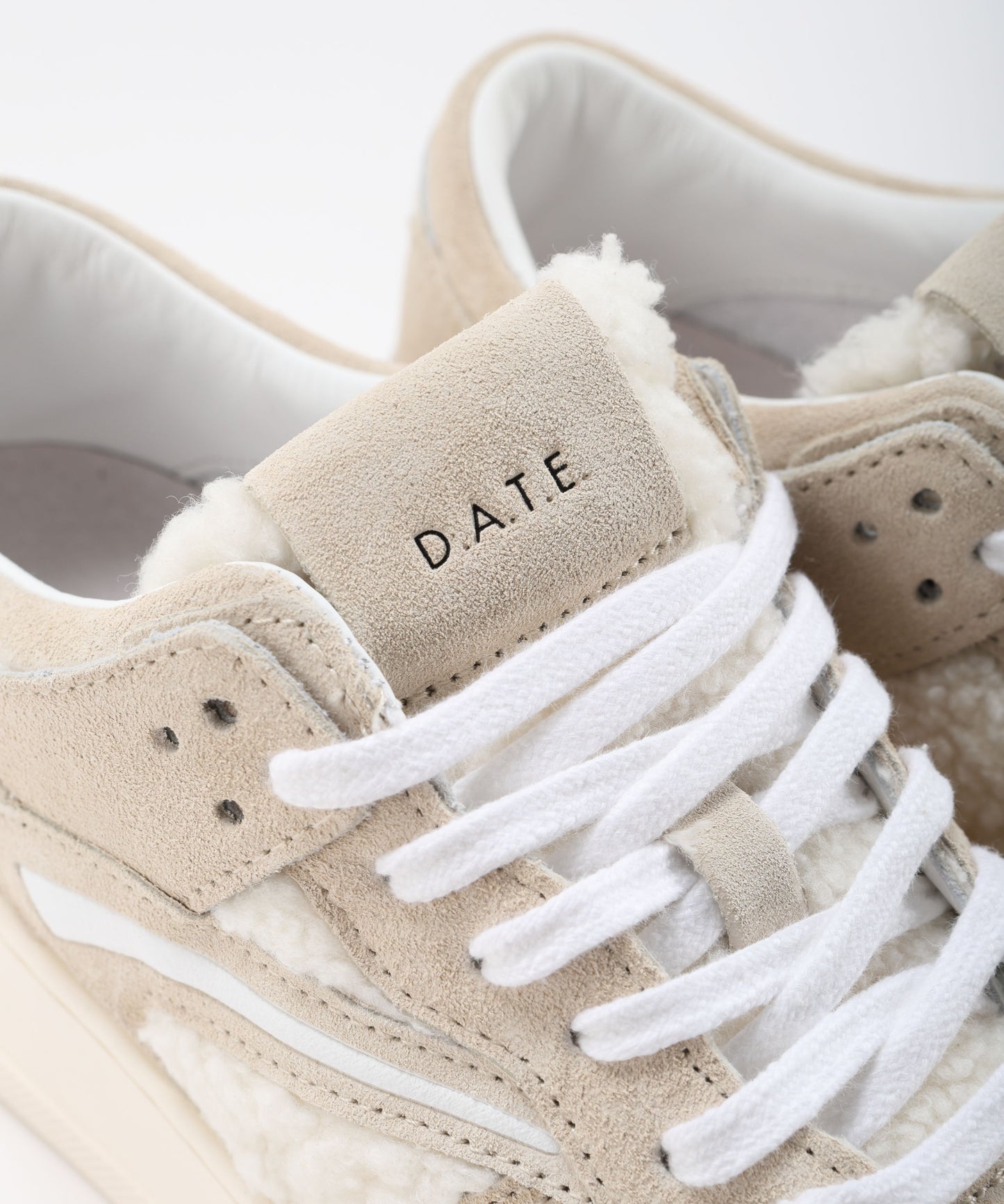 D.A.T.E. Sneaker da donna D.A.T.E. Torneo Teddy in suede