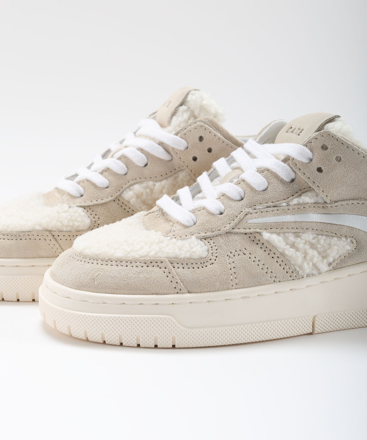 D.A.T.E. Sneaker da donna D.A.T.E. Torneo Teddy in suede