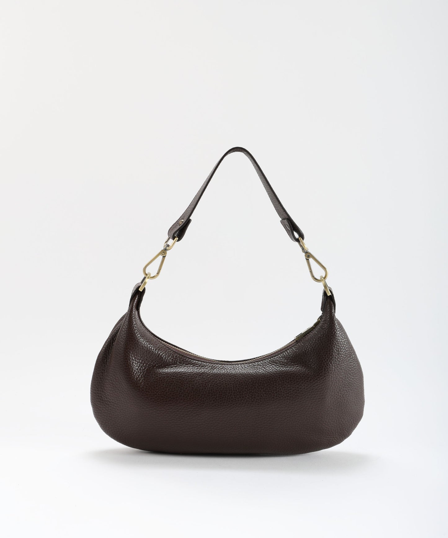 CUOIERIA FIORENTINA  Bella Selleria Small Croissant Bag – Urban Elegance in Calf Leather