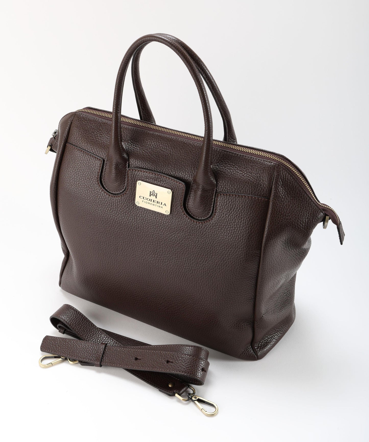 CUOIERIA FIORENTINA Bella Selleria Tote Bag – Bohemian Elegance in Calf Leather