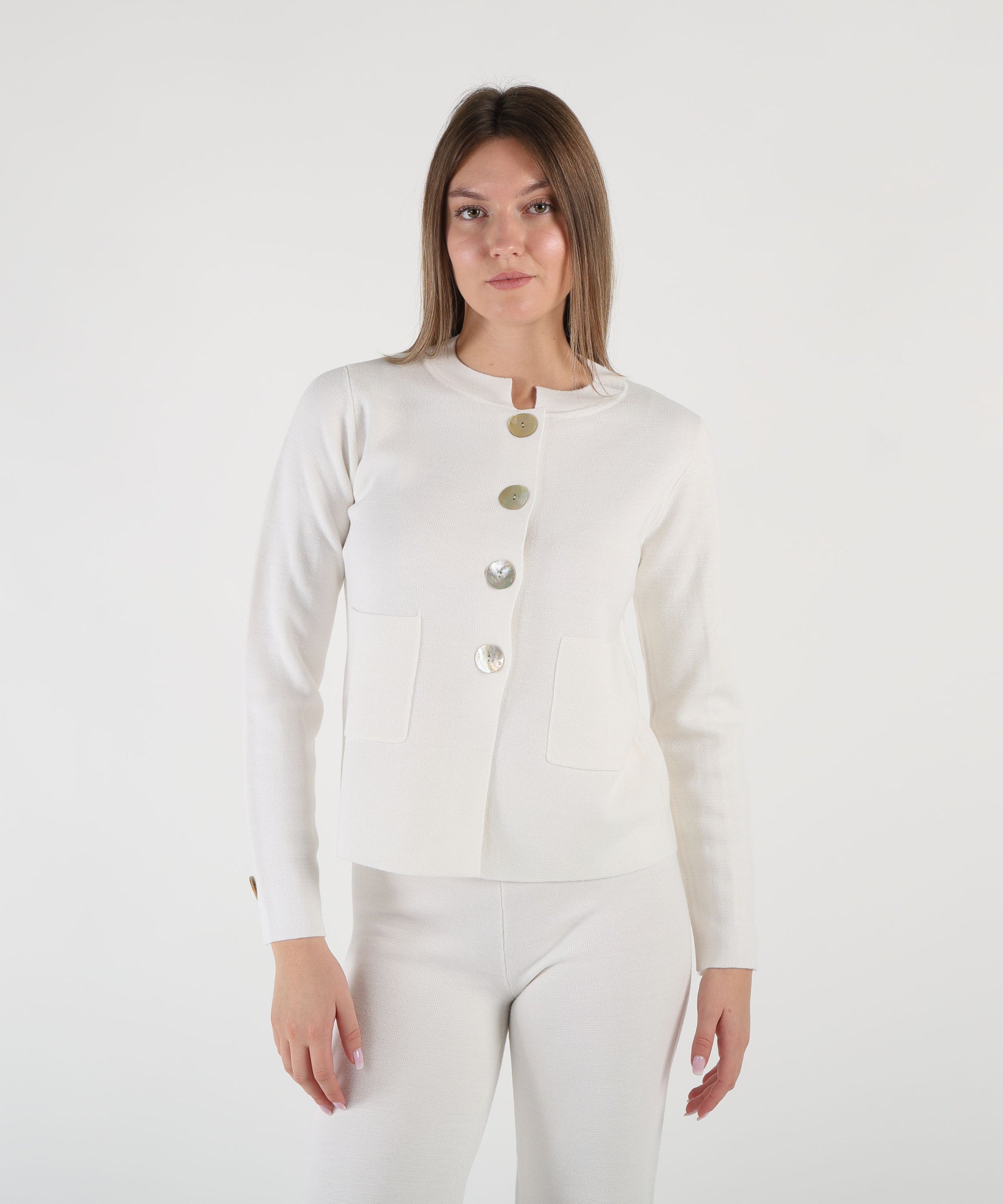 MAIDA MILA Cardigan quattro bottoni