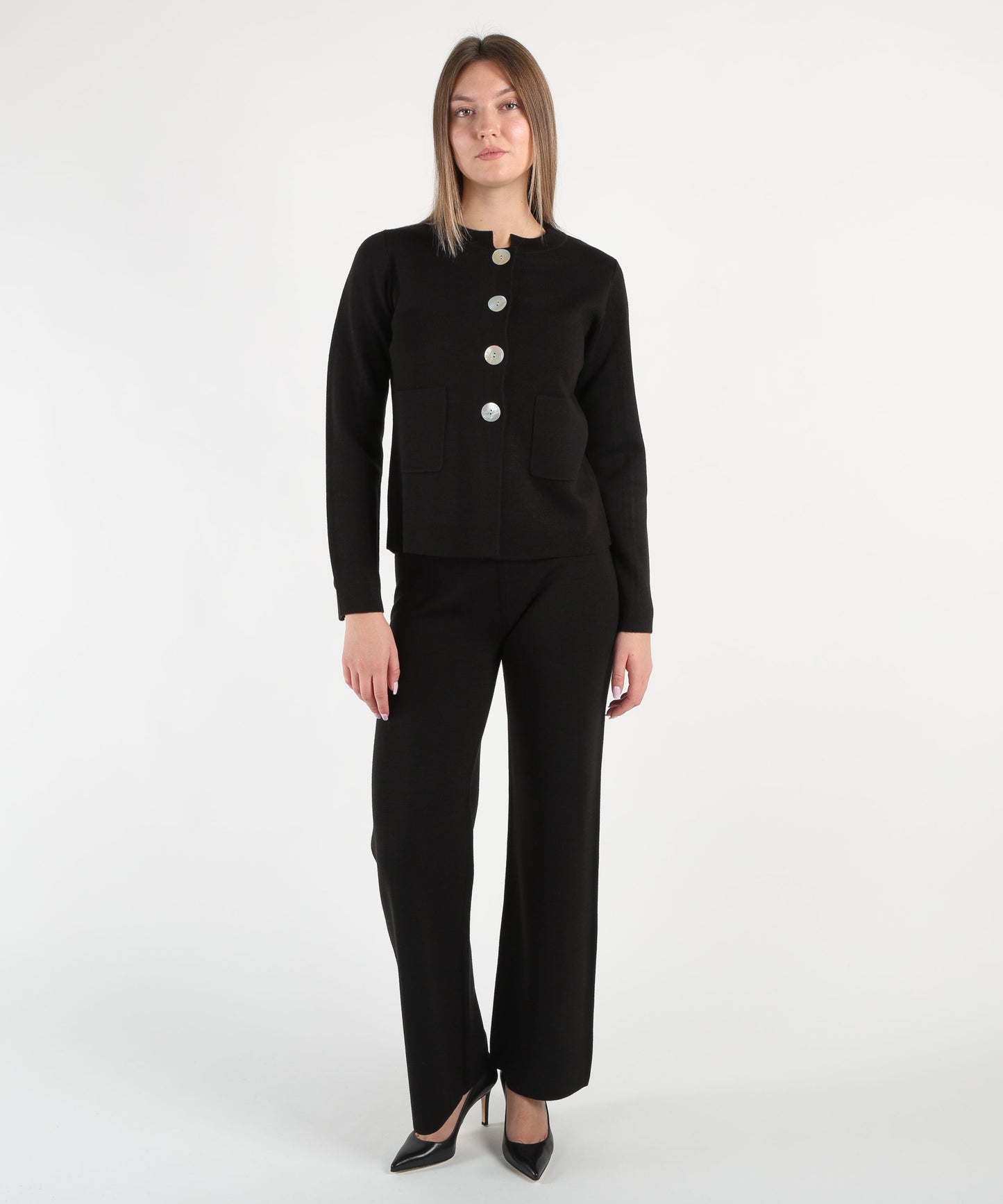 MAIDA MILA Cardigan quattro bottoni