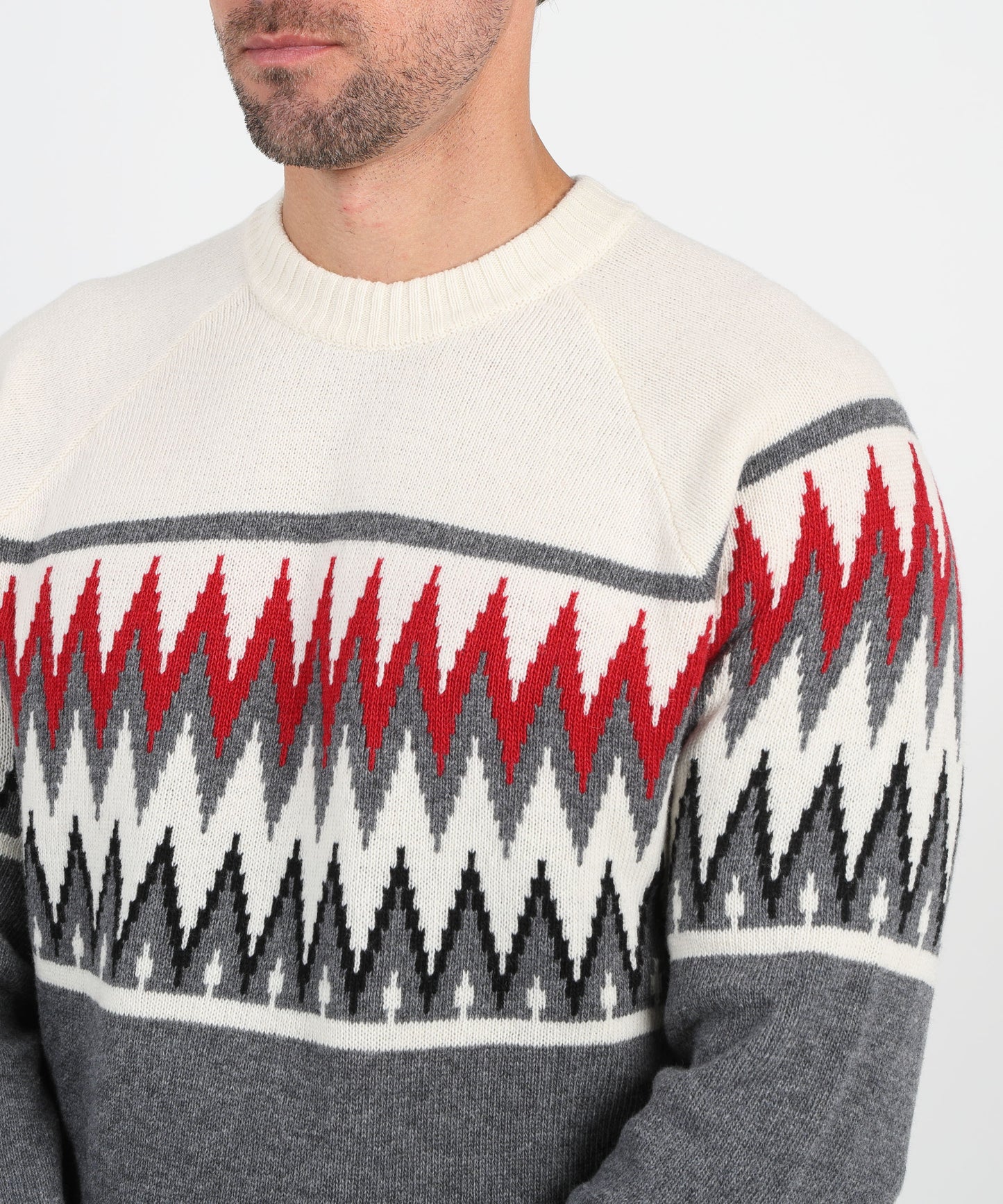 LIUJO Maglia in lana jacquard