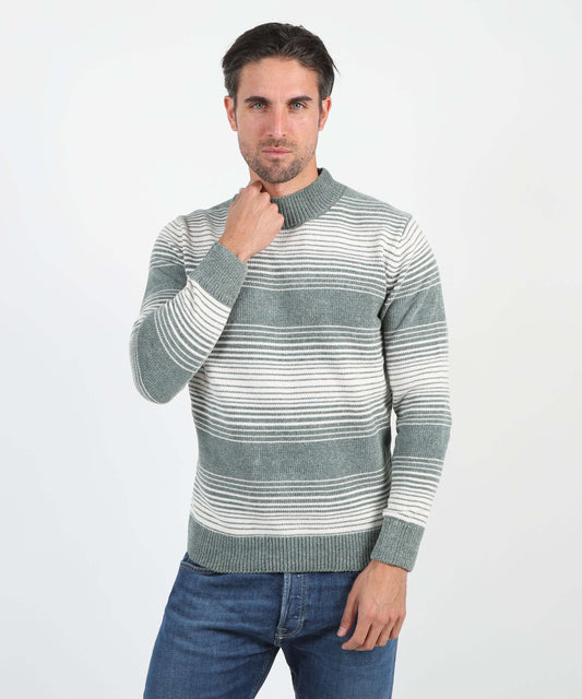 LIUJO Maglia in ciniglia a righe