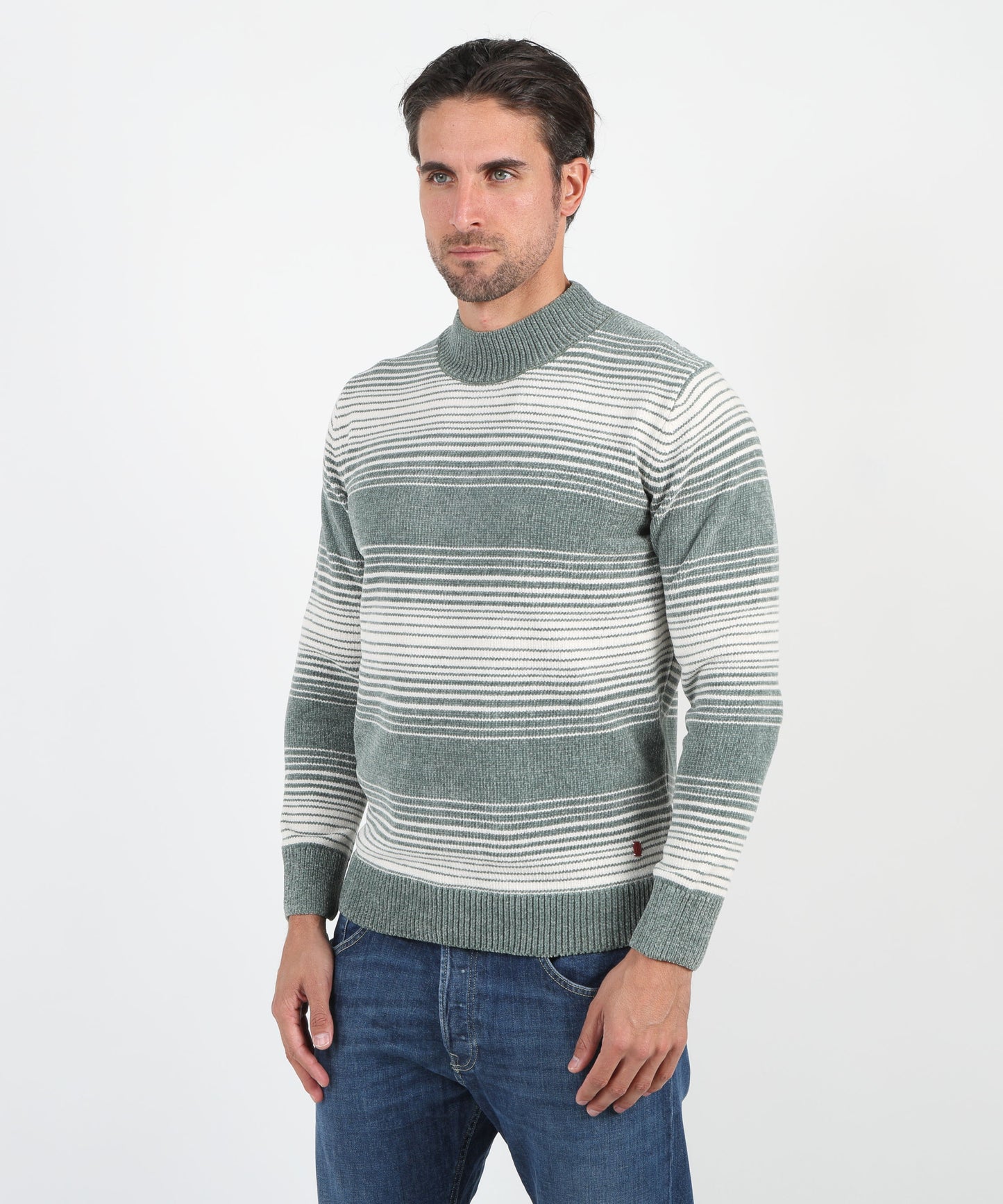 LIUJO Maglia in ciniglia a righe