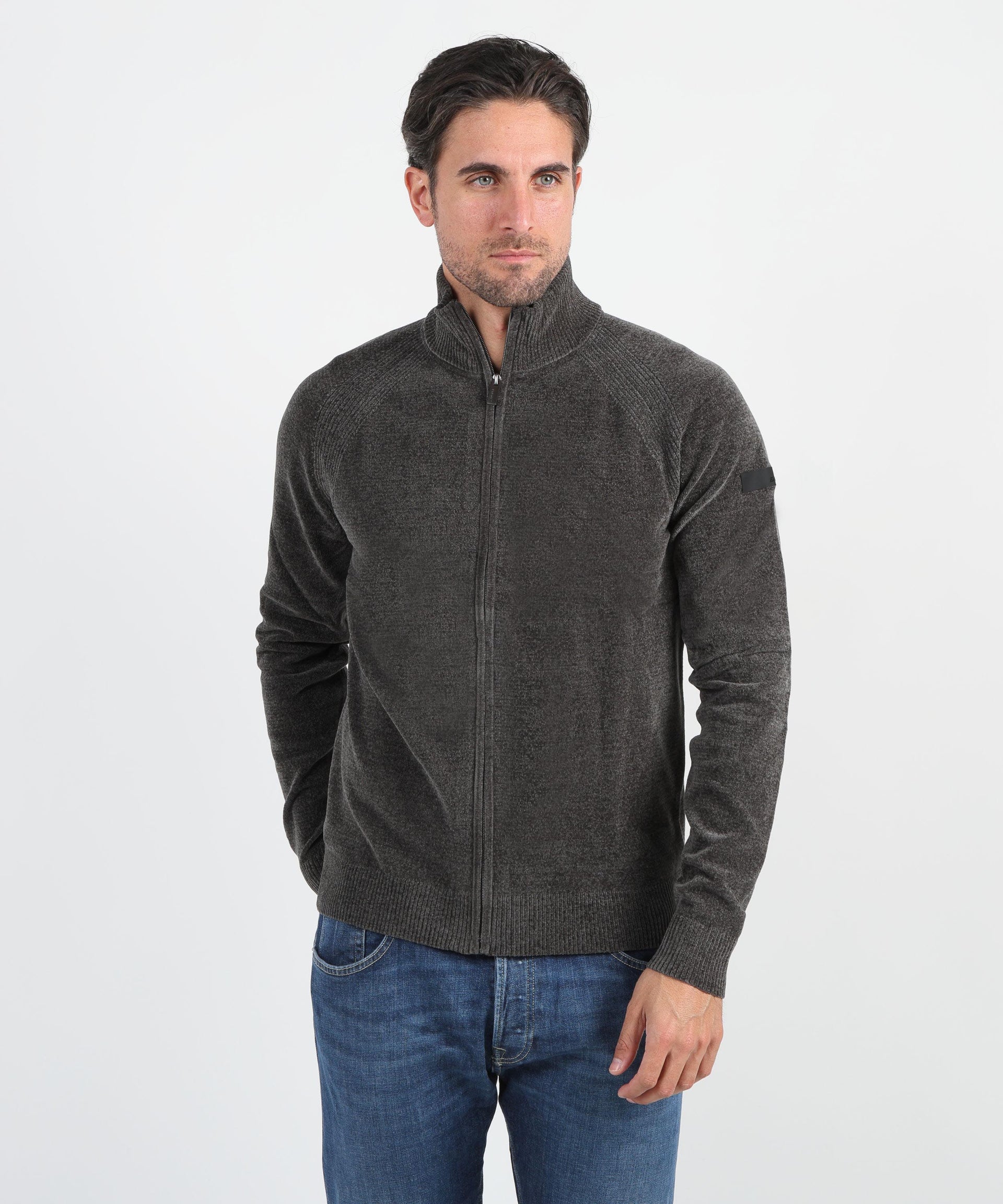RRD Velvet full zip knit