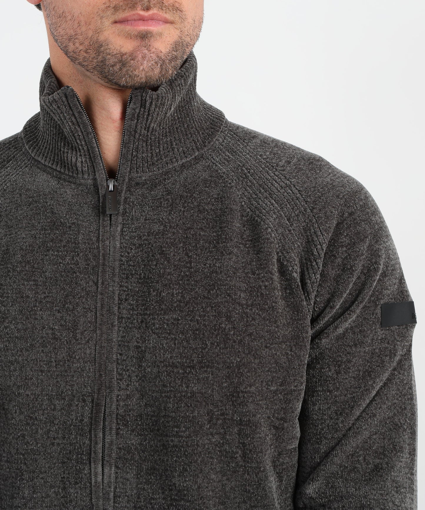 RRD Velvet full zip knit