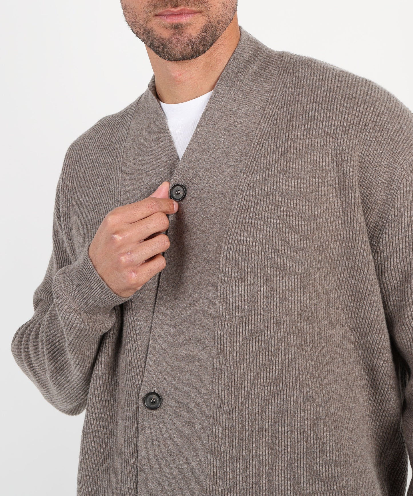 LIUJO Cardigan in lana e cashmere