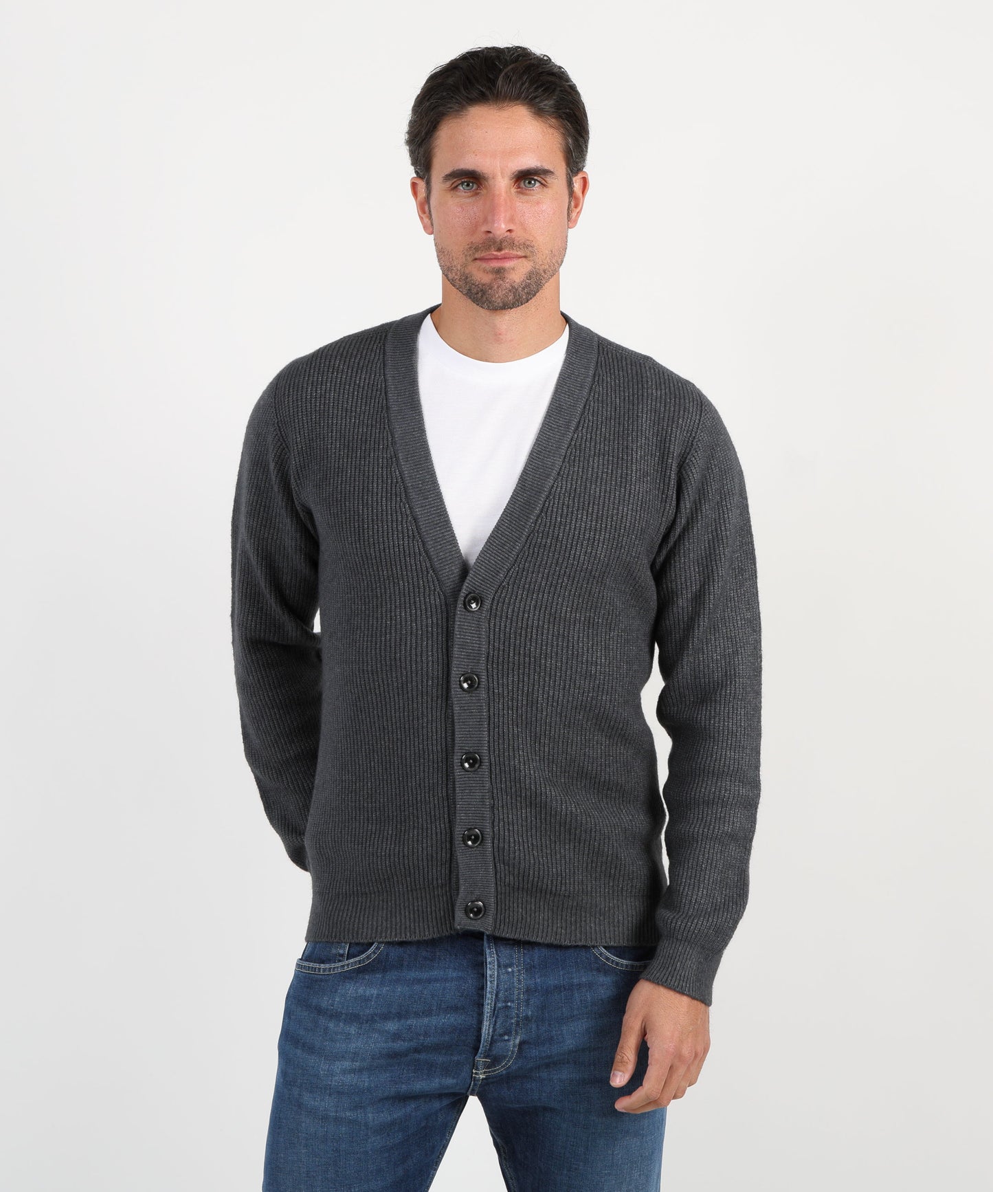 MARINO Cardigan cinque bottoni