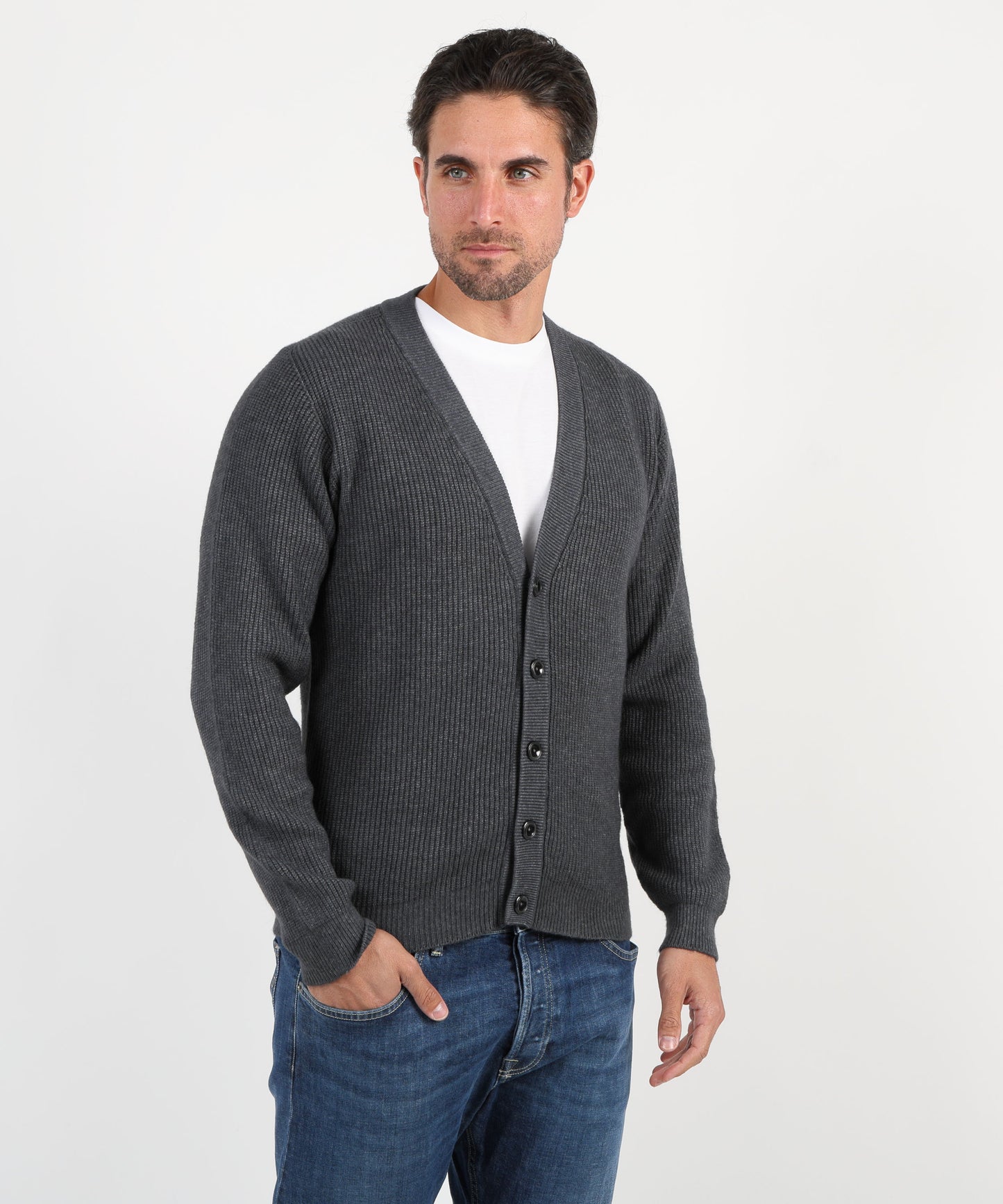 MARINO Cardigan cinque bottoni