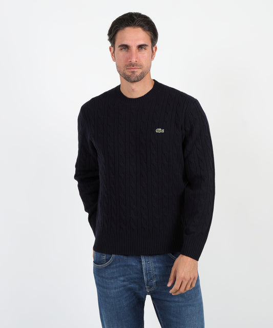 LACOSTE maglia a treccia