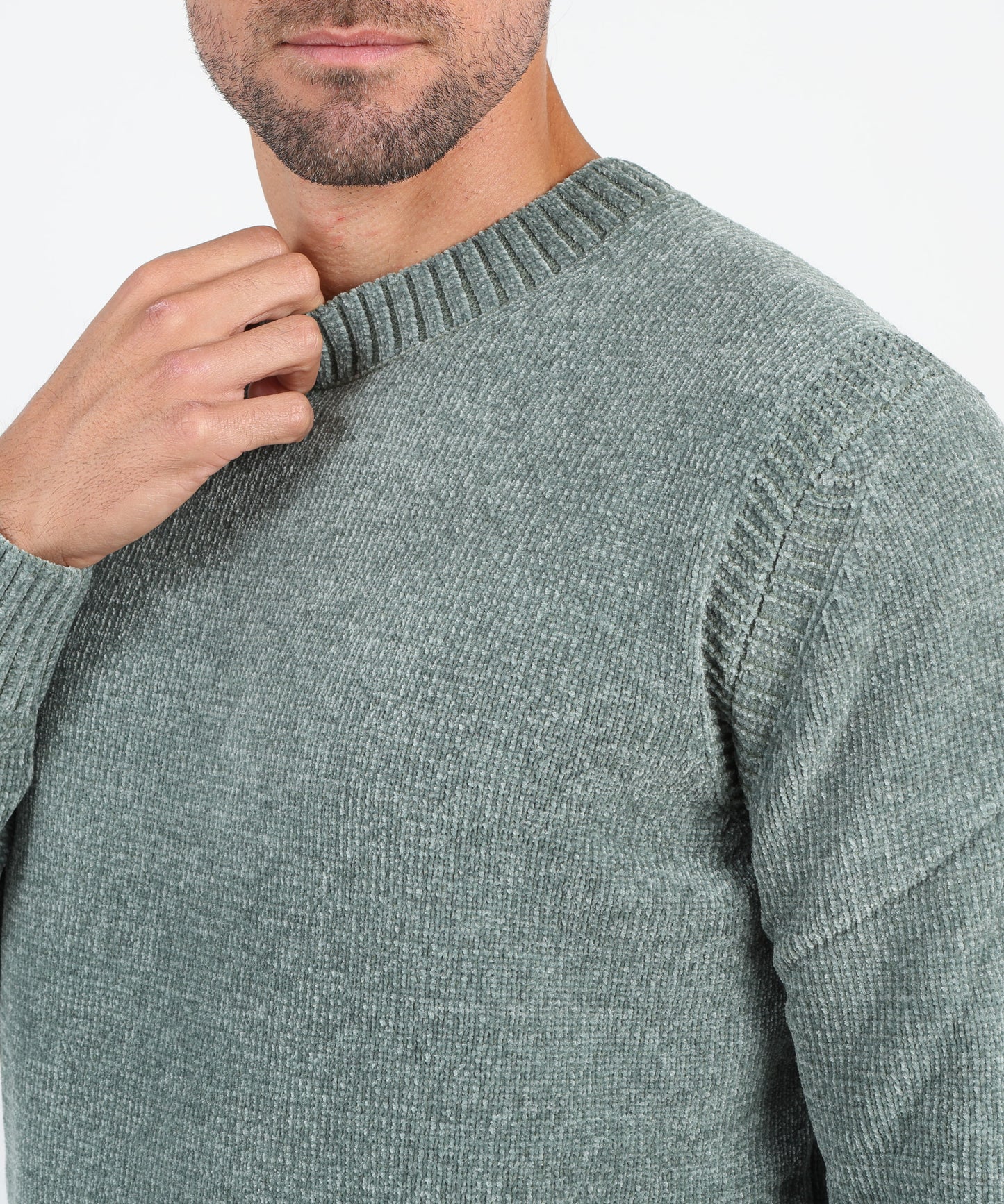 LIUJO VELVET SWEATER