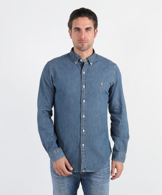 POLO RALPH LAUREN camicia denim