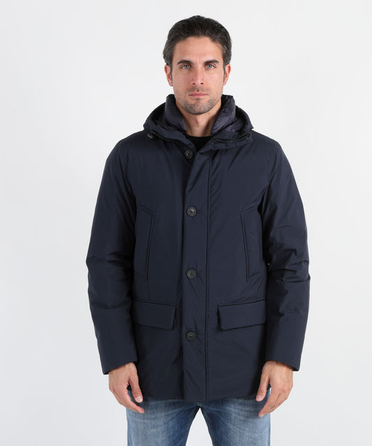 WOOLRICH Arctic Parka Cloud con cappuccio
