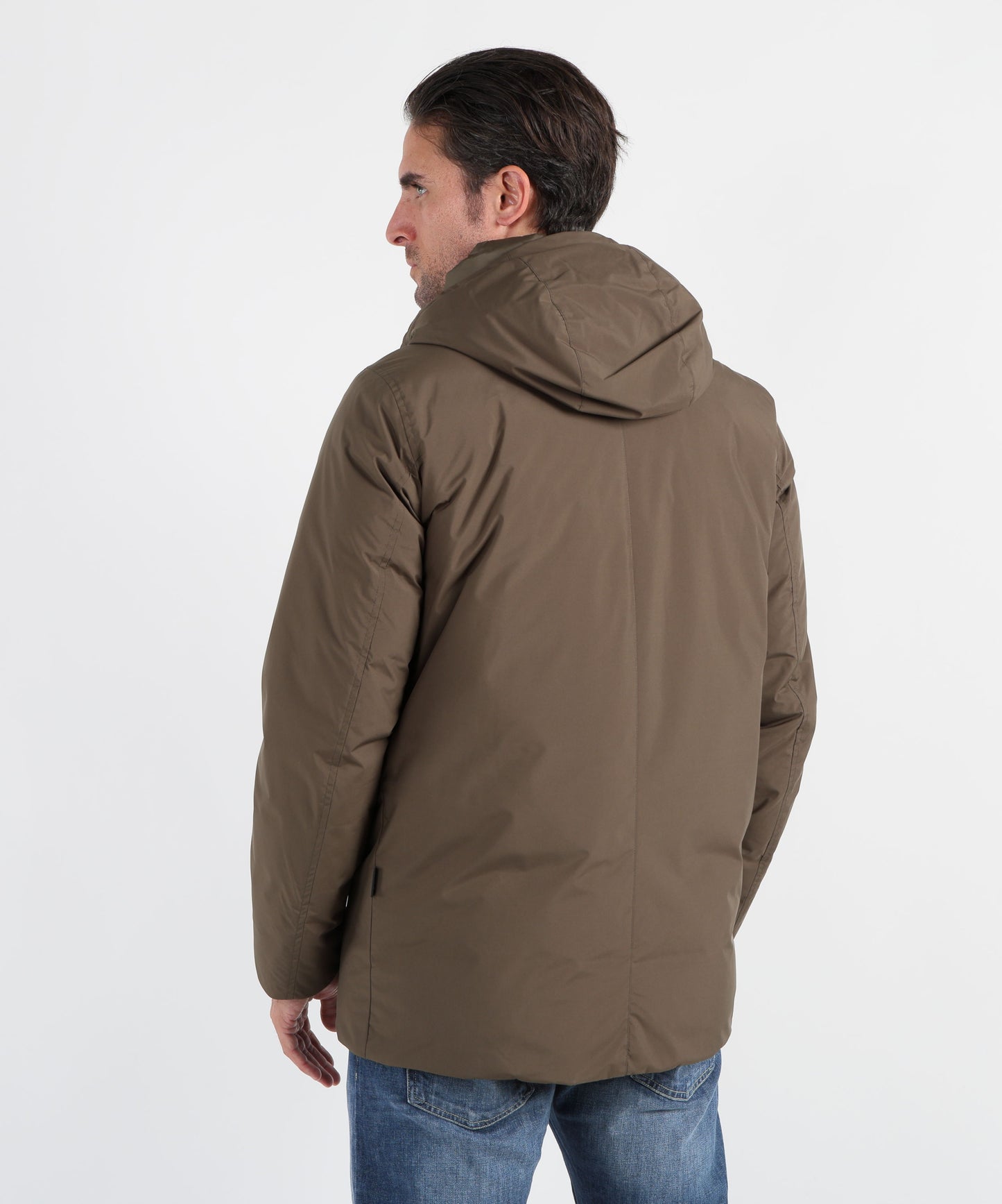 WOOLRICH Arctic Parka Cloud con cappuccio