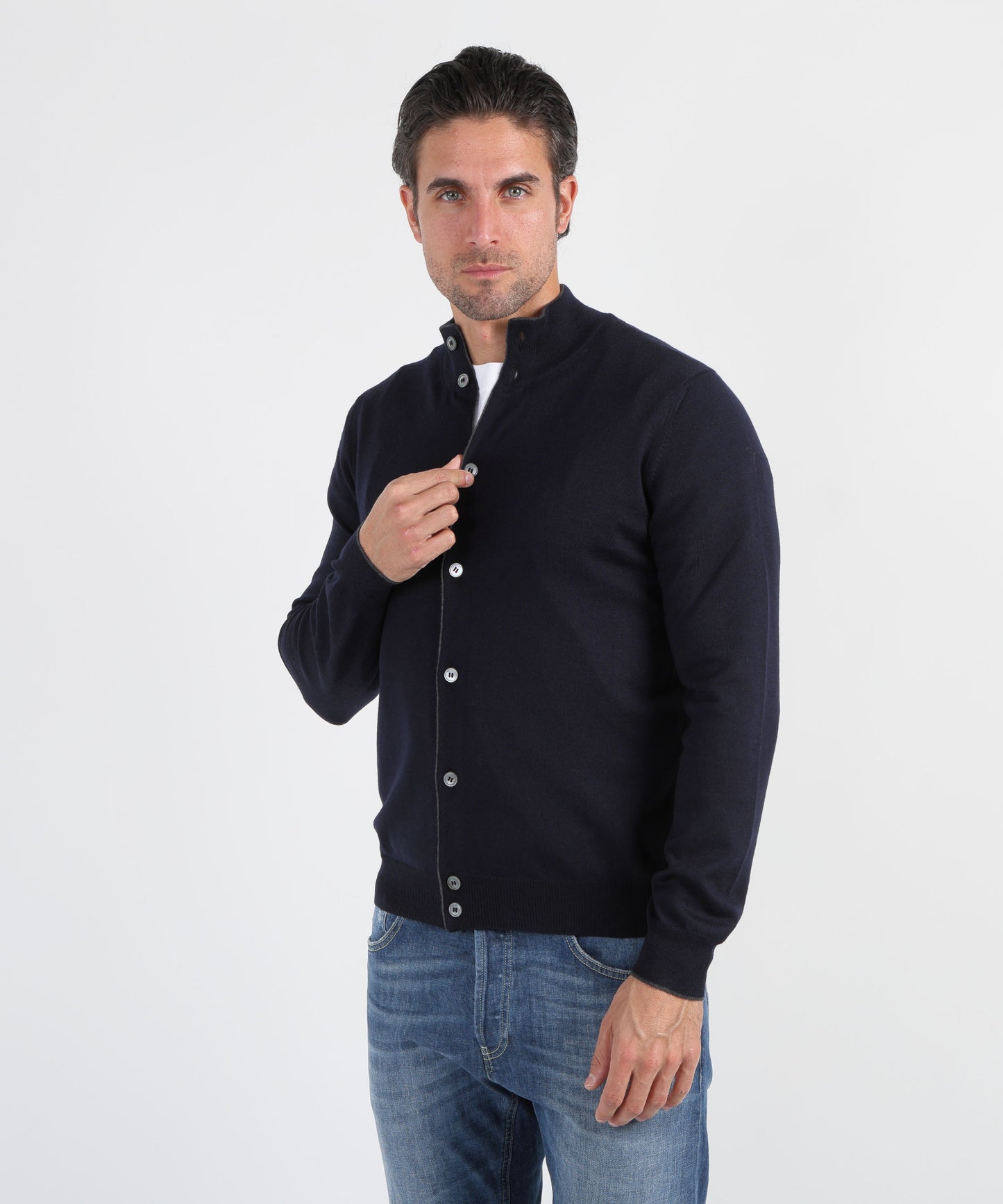 GRAN SASSO Cardigan con Bottoni