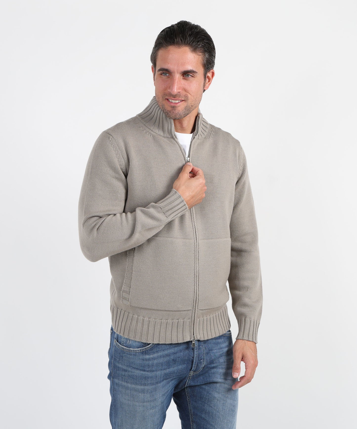 FILIPPO DE LAURENTIIS Maglia full zip