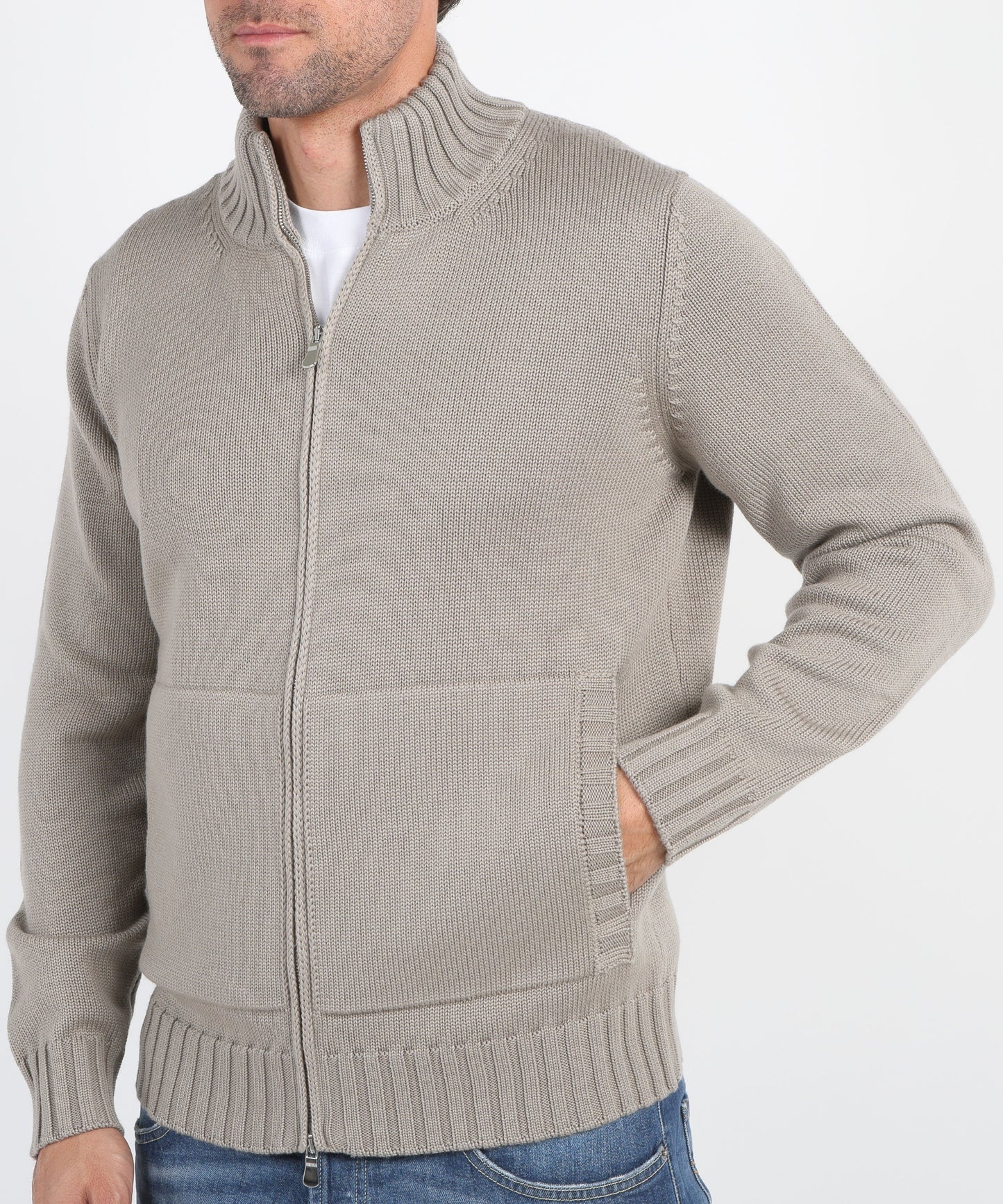 FILIPPO DE LAURENTIIS Maglia full zip