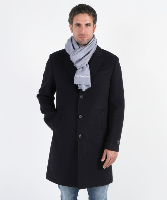 EMPORIO ARMANI Sciarpa stampata in misto viscosa-modal