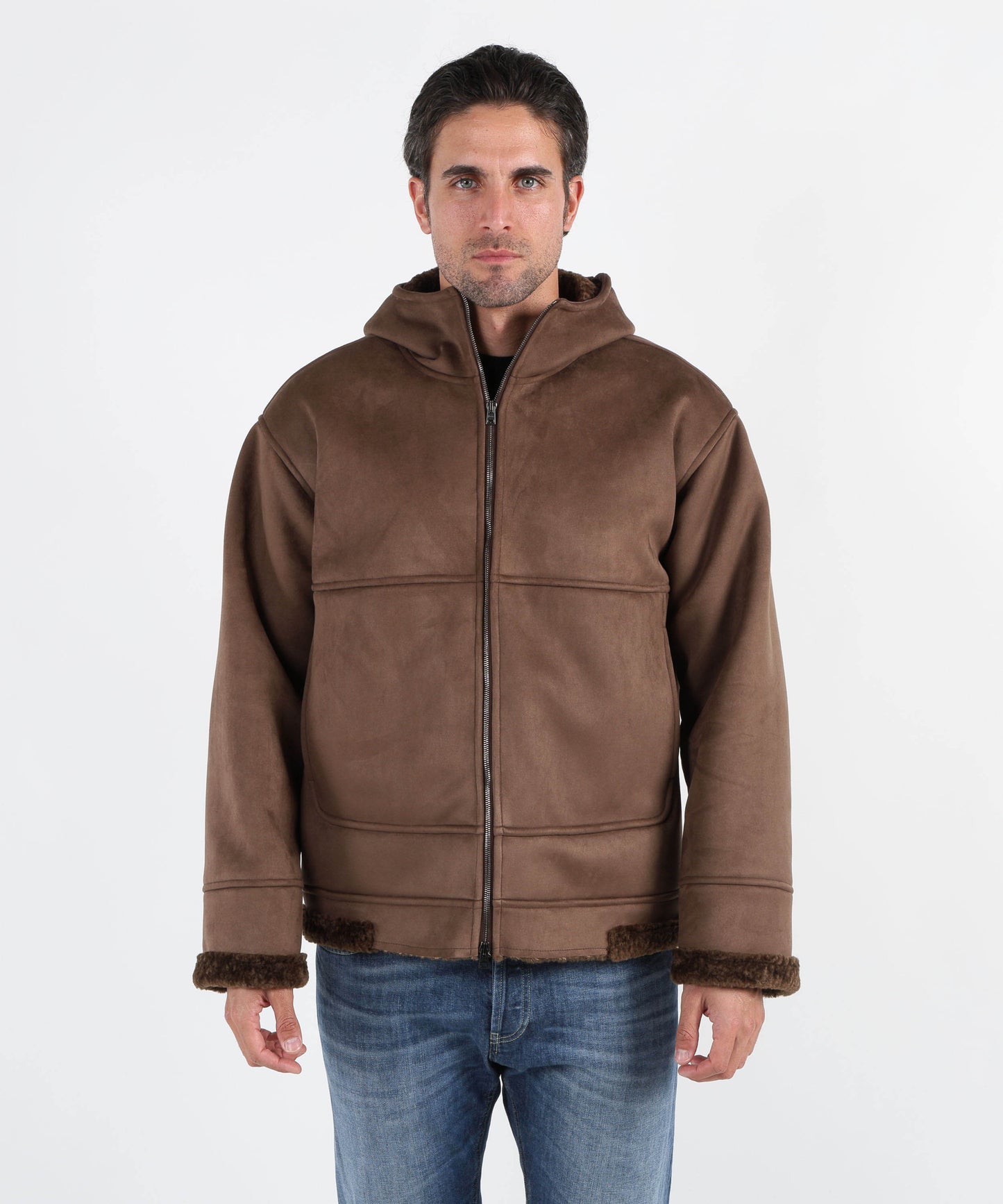 HERNO Zip-up jacket with hood