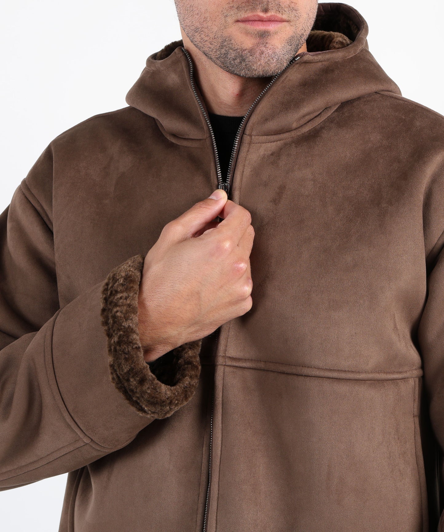 HERNO Zip-up jacket with hood