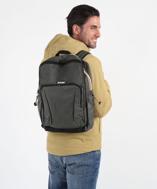 K-WAY Zaino unisex con scomparto imbottito per laptop
