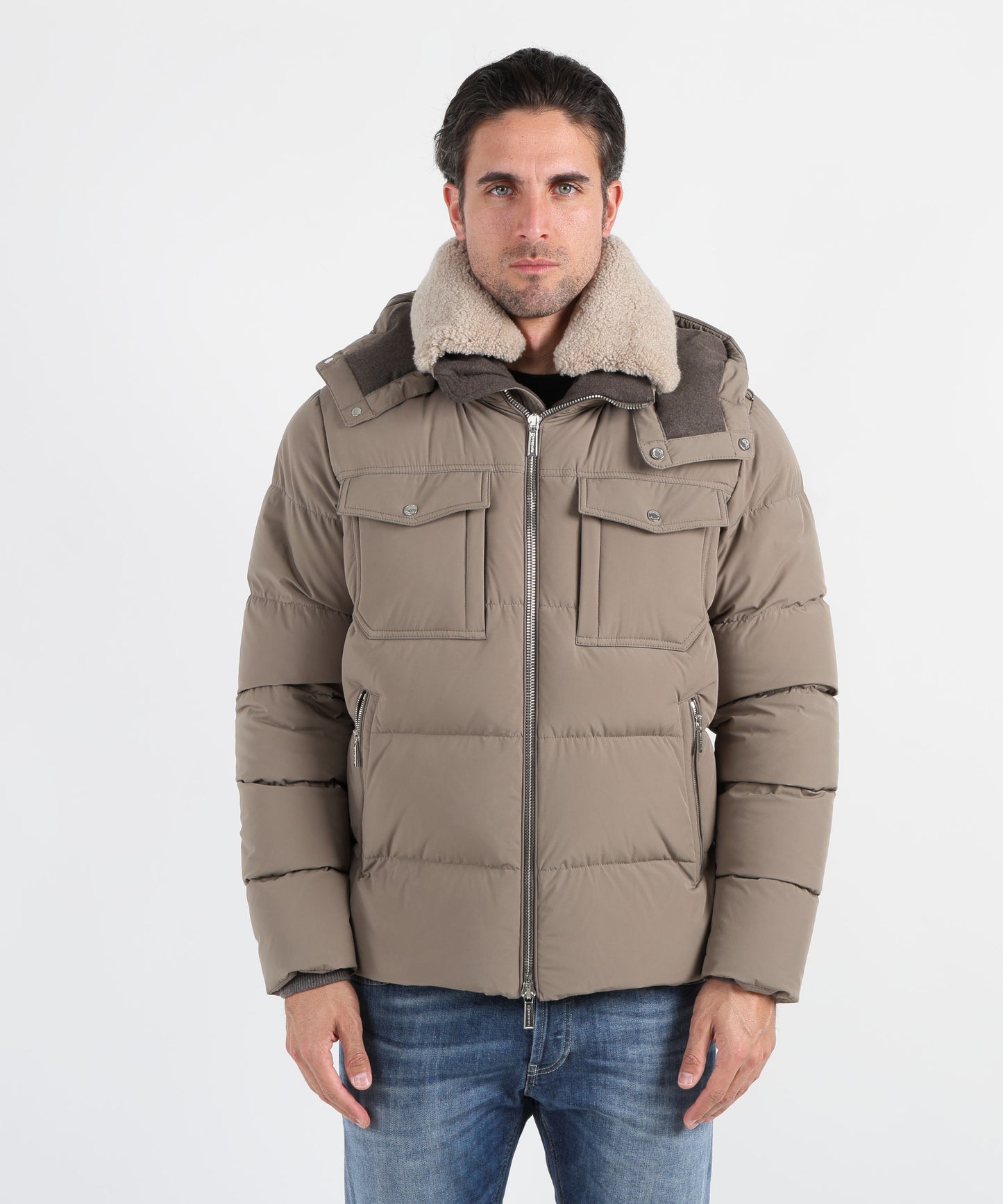 MOORER Piumino imbottito Alarick