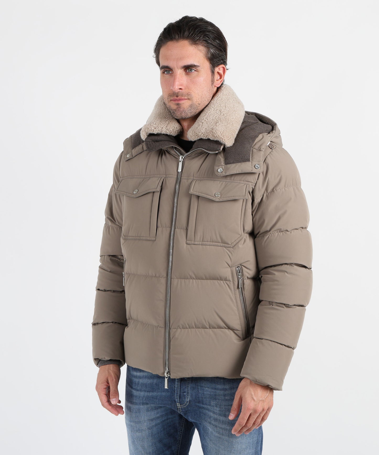 MOORER Piumino imbottito Alarick