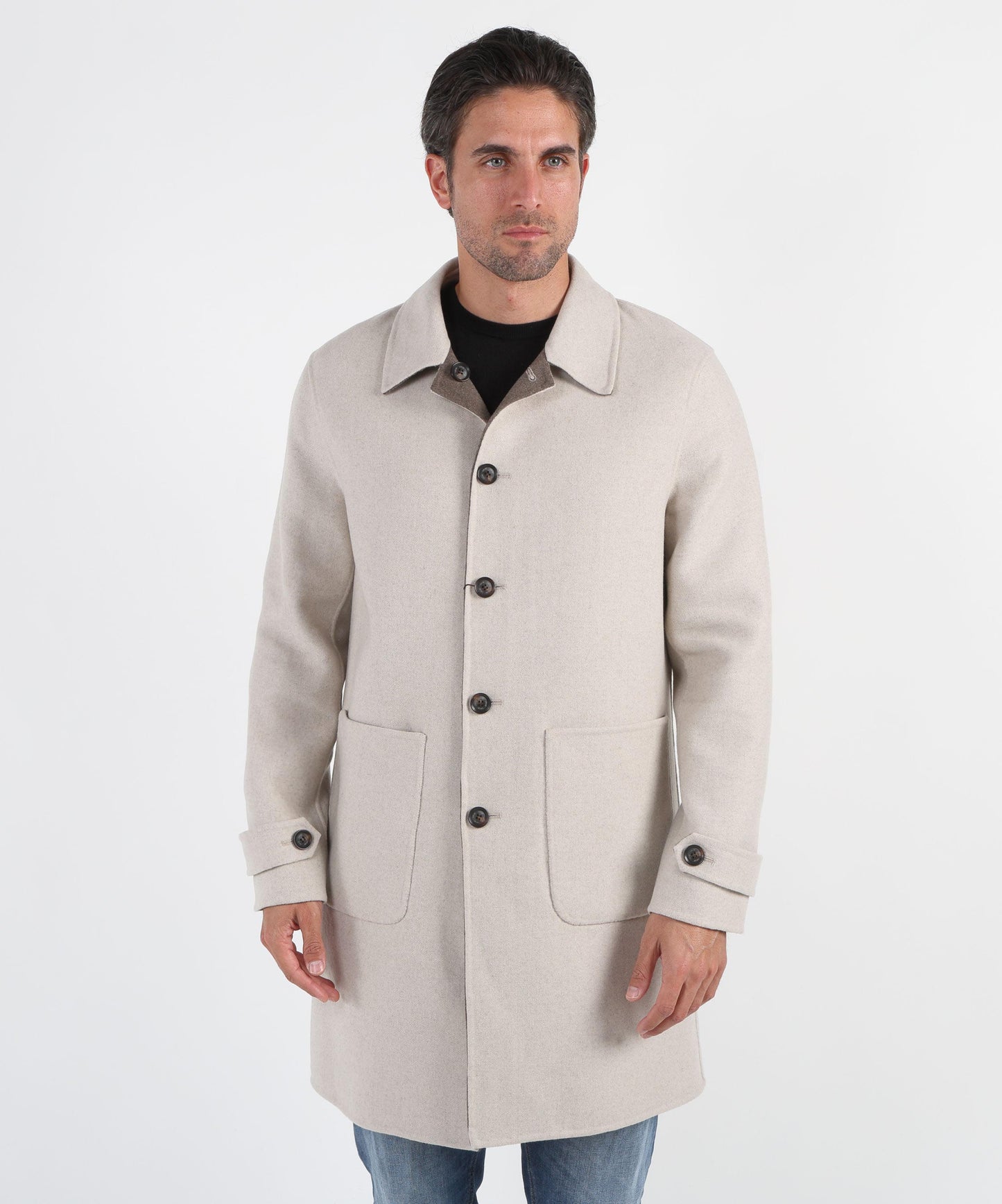 LIUJO Reversible wool coat
