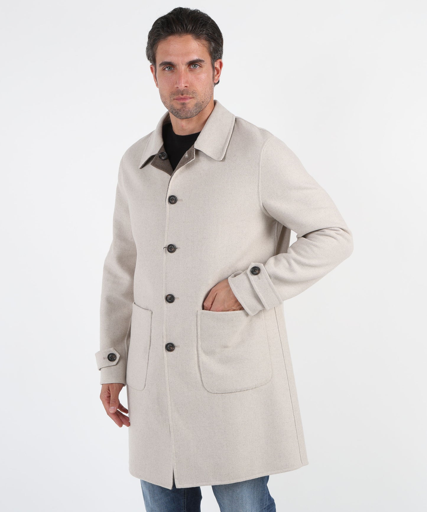 LIUJO Reversible wool coat