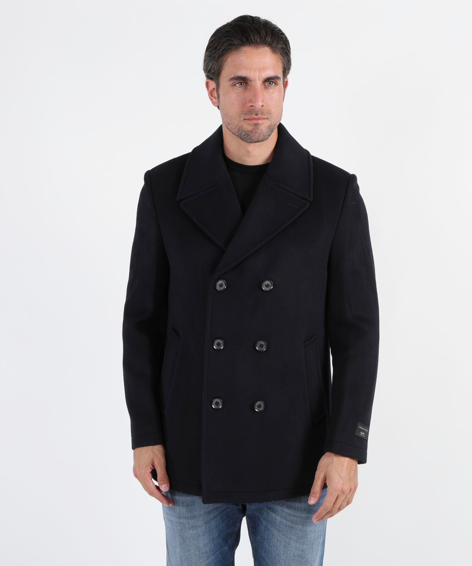 LIUJO Peacoat in lana e cashmere