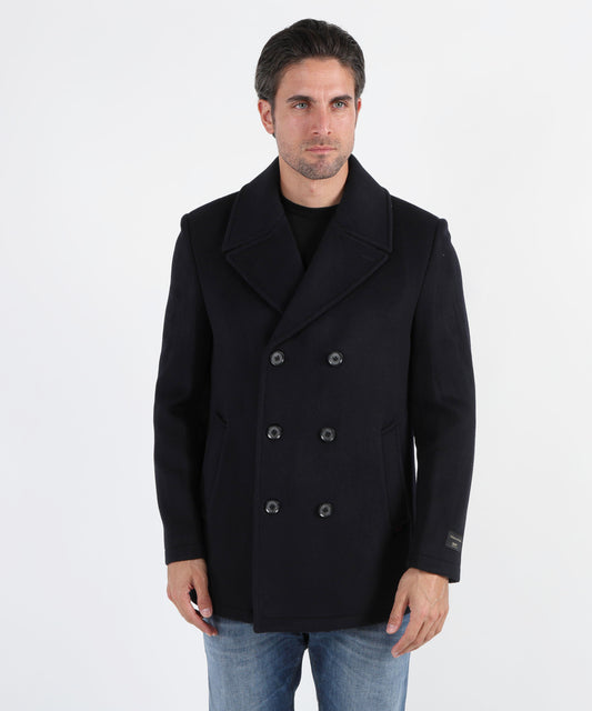 LIUJO wool and cashmere peacoat