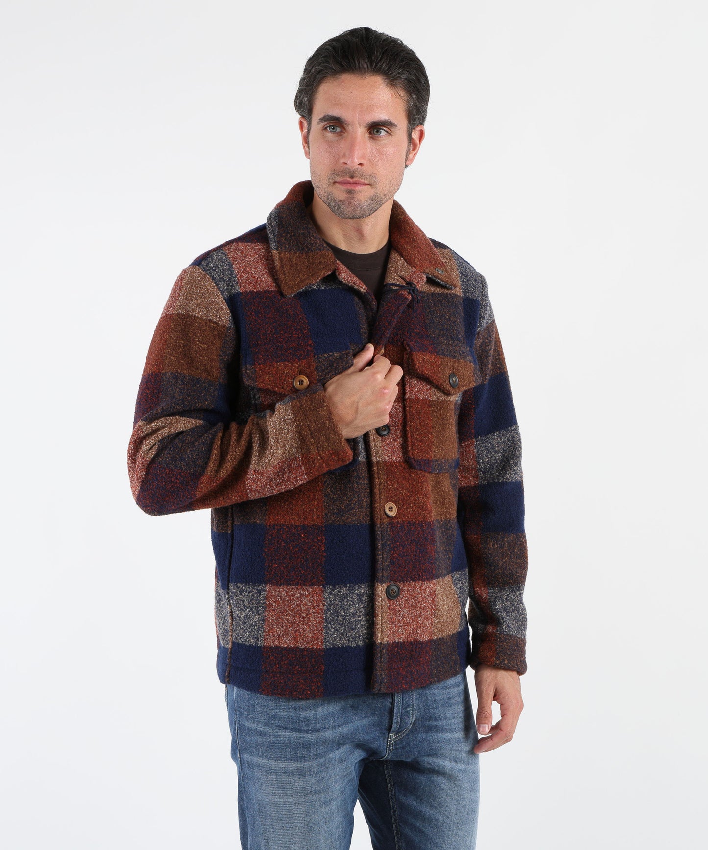 BOB Field jacket collo camicia