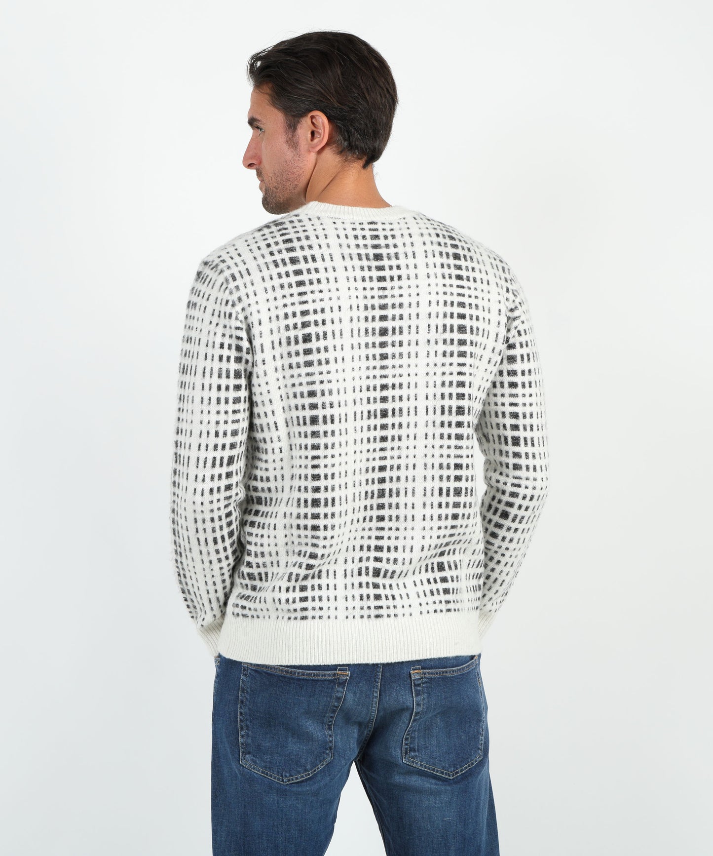 LIUJO Maglia in lana check