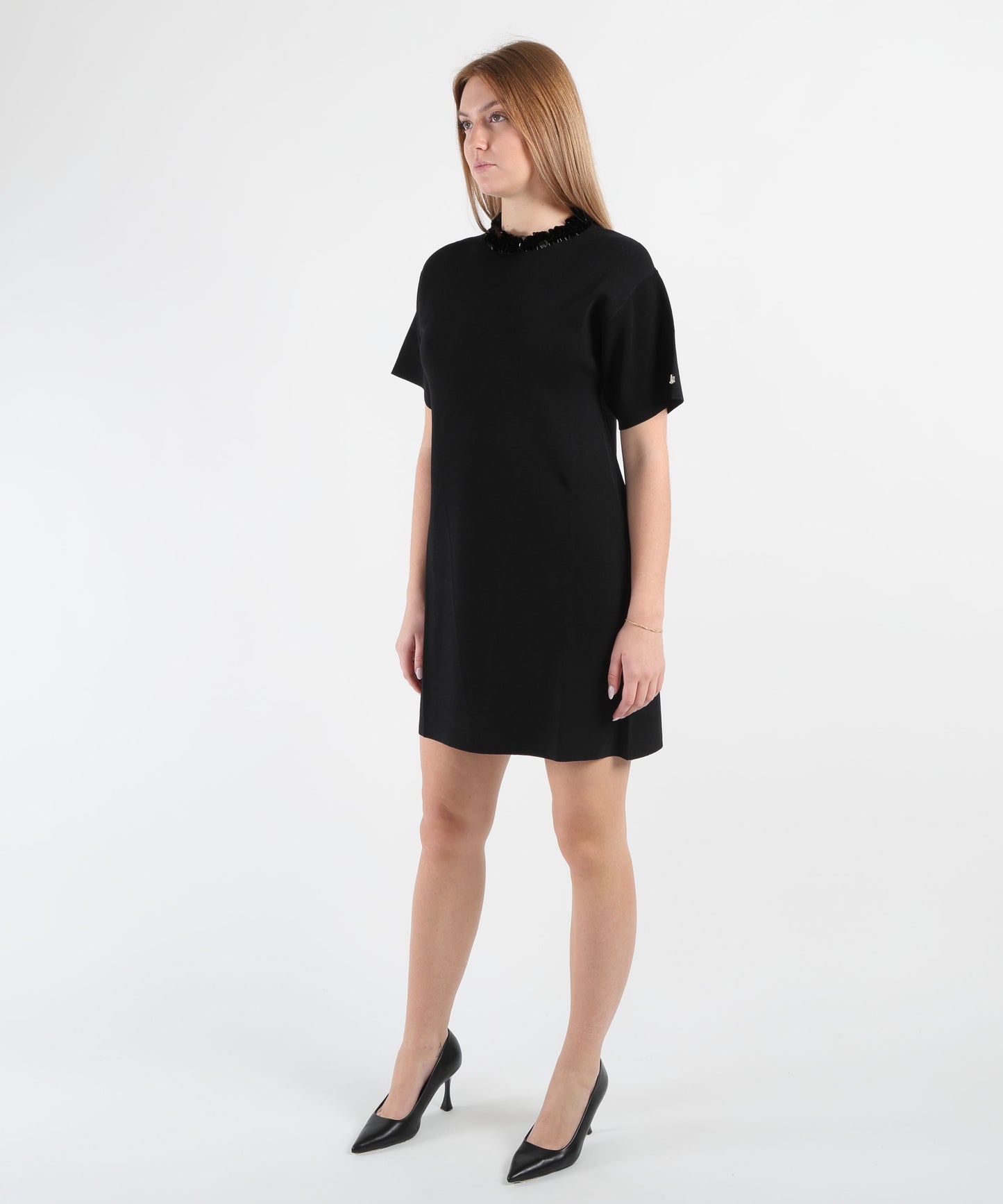 LIUJO BLACK Abito con paillettes